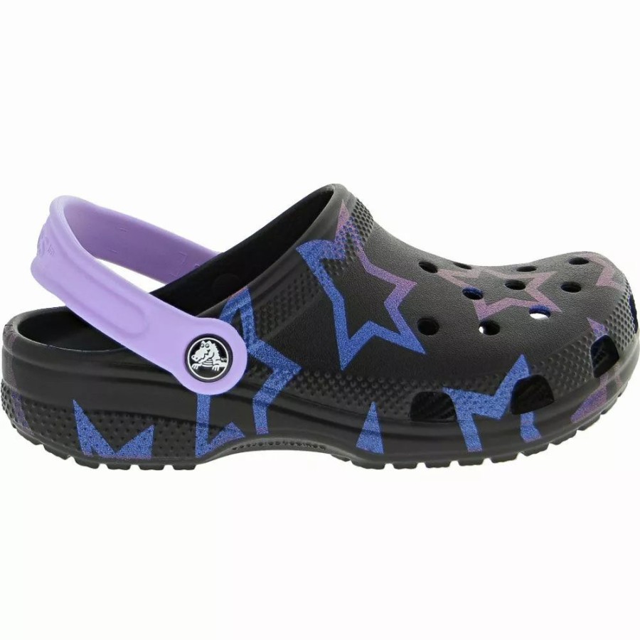 Girls Sandals * | Crocs Shoes Crocs Classic Disco Dance Party Girls Clog Sandals