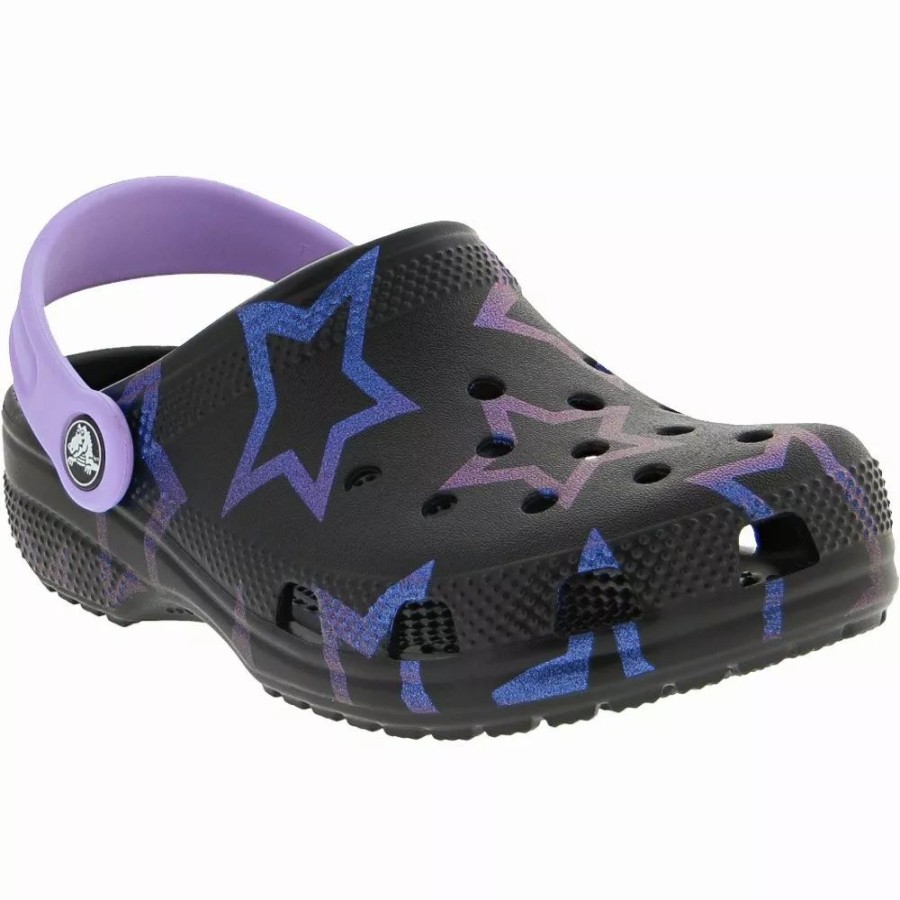 Girls Sandals * | Crocs Shoes Crocs Classic Disco Dance Party Girls Clog Sandals