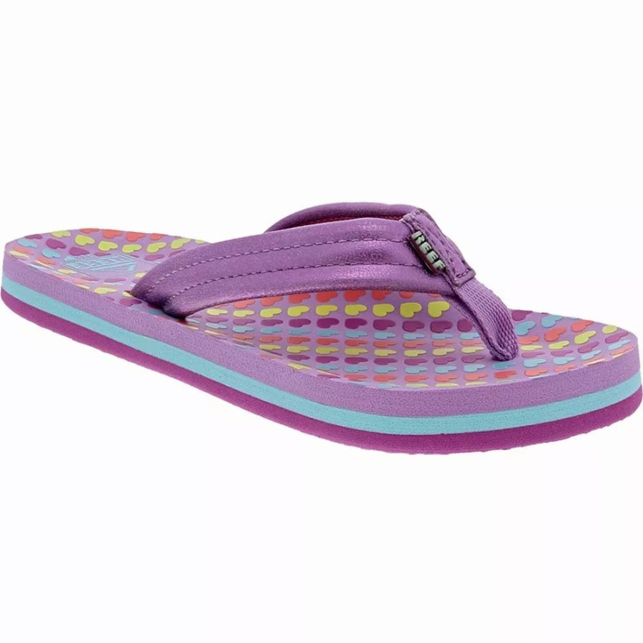 Girls Sandals * | Reef Shoes Reef Ahi Girls Flip Flops Girls