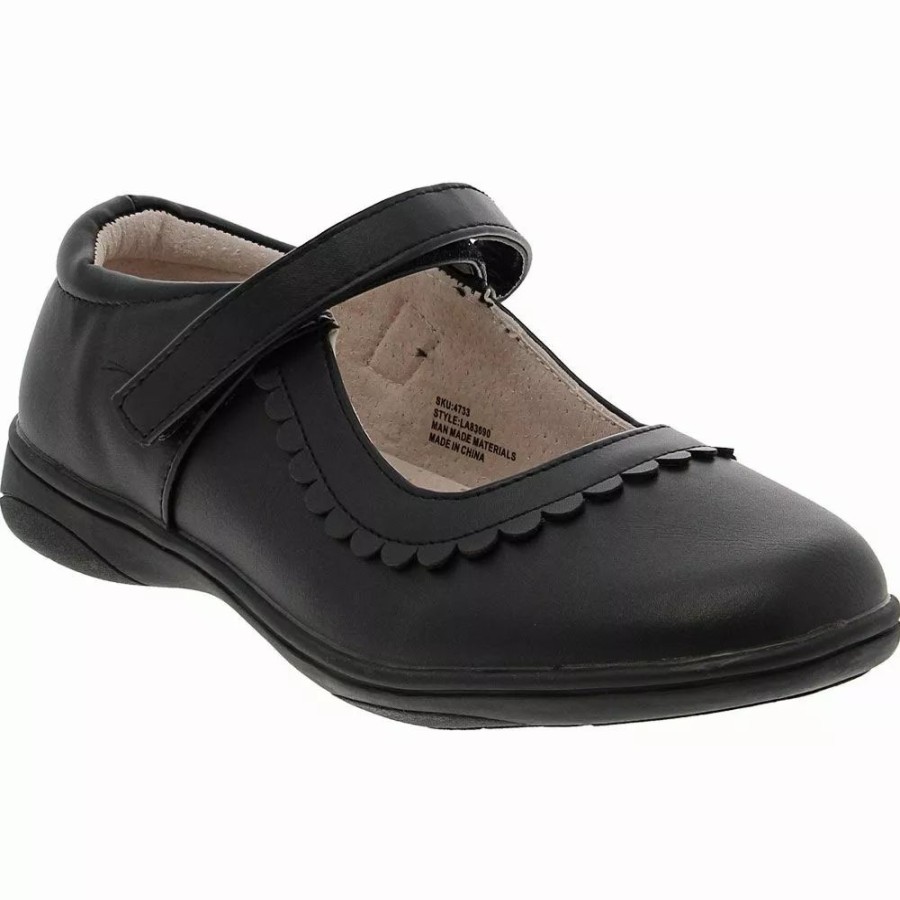 Girls Dress And Casual Shoes * | Josmo Shoes Laura Ashley 83690 Mary Jane Dress Shoes Girls