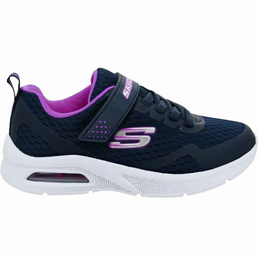 Girls Athletic Shoes * | Skechers Shoes Skechers Microspec Max Girls Running Shoes