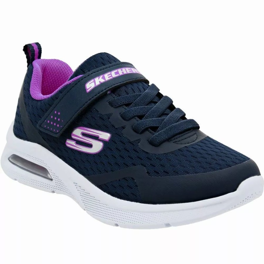 Girls Athletic Shoes * | Skechers Shoes Skechers Microspec Max Girls Running Shoes