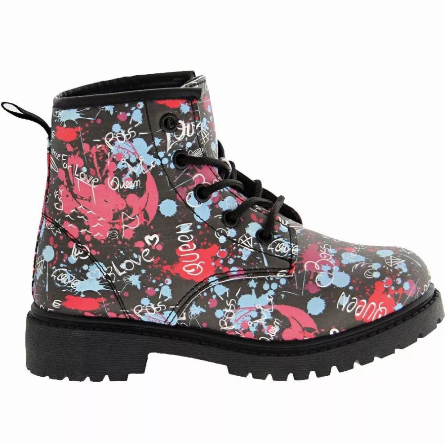 Girls Boots * | Josmo Shoes Josmo Kensie Girl 91620H Girls Lace Up Casual Boots