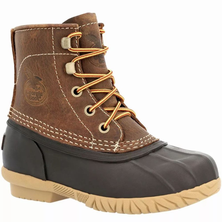 Girls Winter Boots * | Georgia Boot Marshland Gb00530Y Big Kids Duck Boots