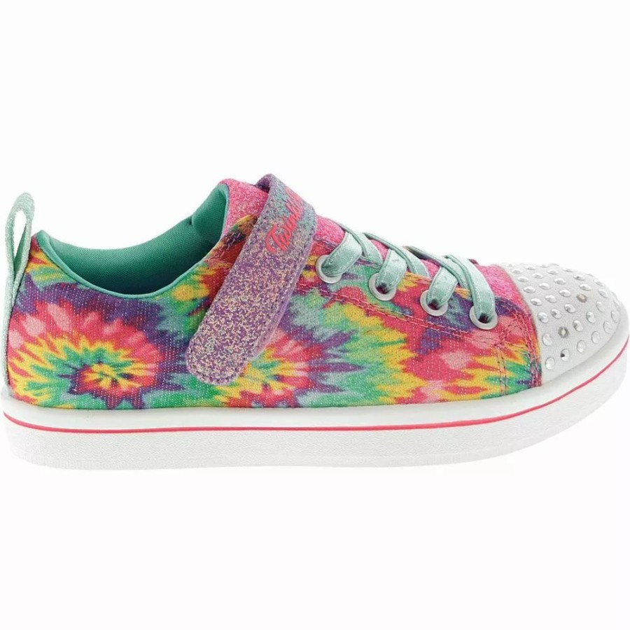 Girls Athletic Shoes * | Skechers Shoes Skechers Sparkle Rayx Groovy Dr Lifestyle Girls