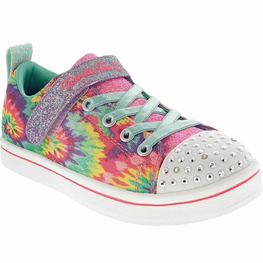 Girls Athletic Shoes * | Skechers Shoes Skechers Sparkle Rayx Groovy Dr Lifestyle Girls