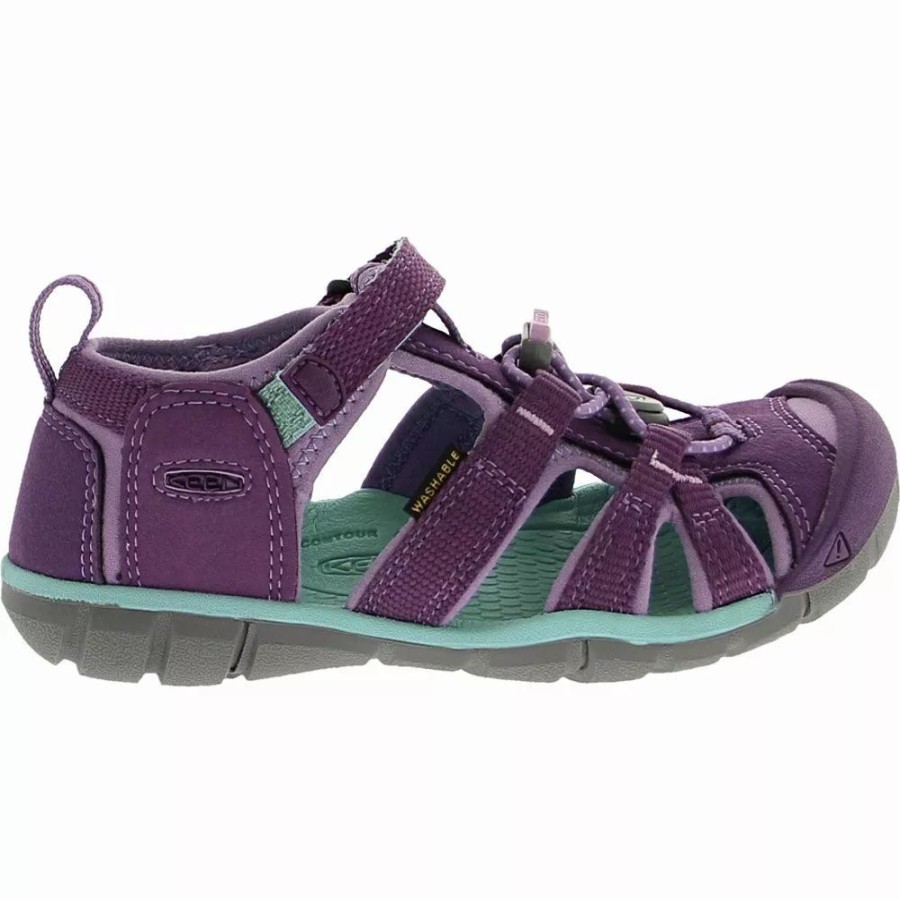 Girls Sandals * | Keen Shoes Keen Seacamp Ii Cnx Little Kids Girls Outdoor Sandals