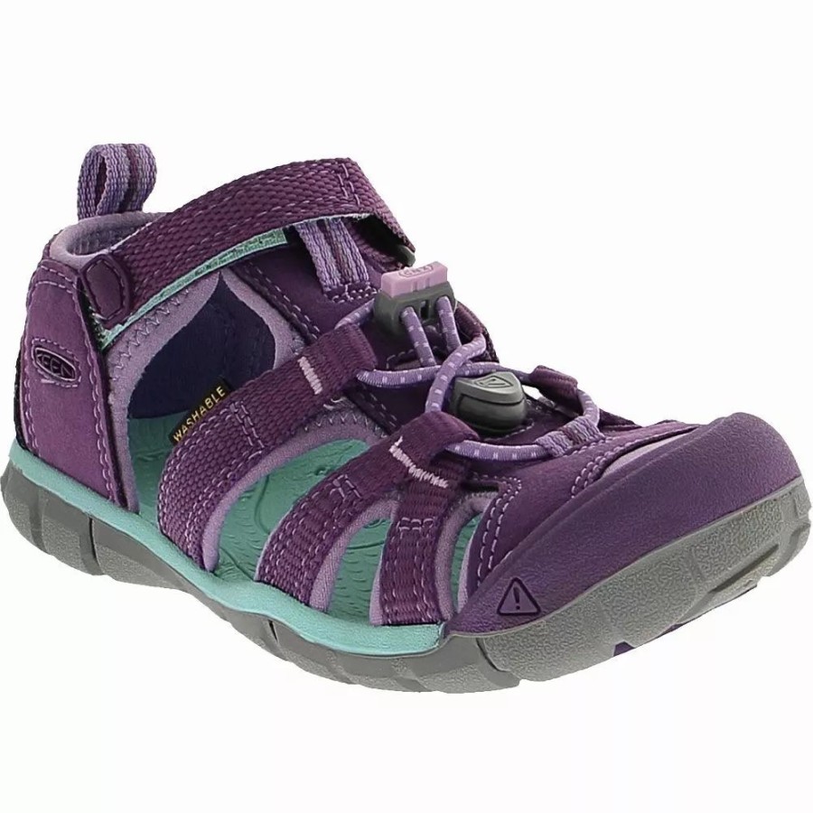 Girls Sandals * | Keen Shoes Keen Seacamp Ii Cnx Little Kids Girls Outdoor Sandals