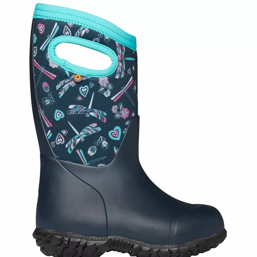 Girls Winter Boots * | Bogs Boots Bogs York Dragonfly Rain Boots Girls