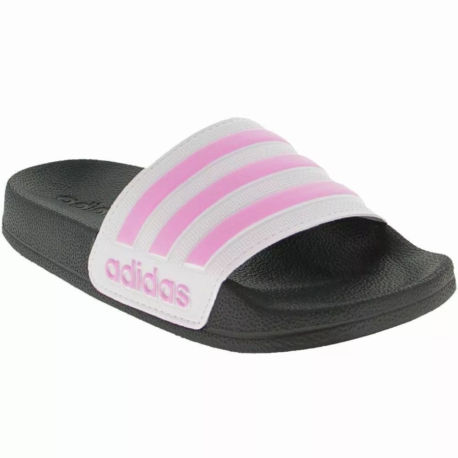 Girls Sandals * | Adidas Shoes Adidas Adilette Shower K Slide Sandals Boys | Girls