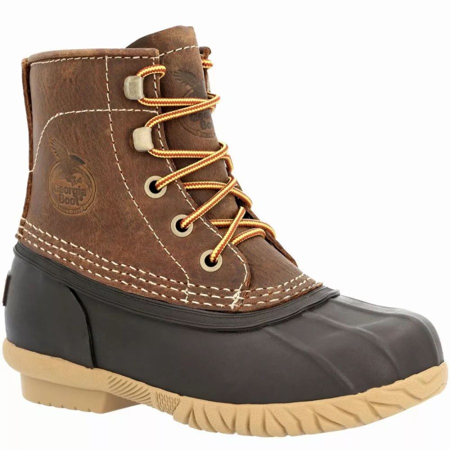 Girls Winter Boots * | Georgia Boot Marshland Gb00530C Little Kids Duck Boots