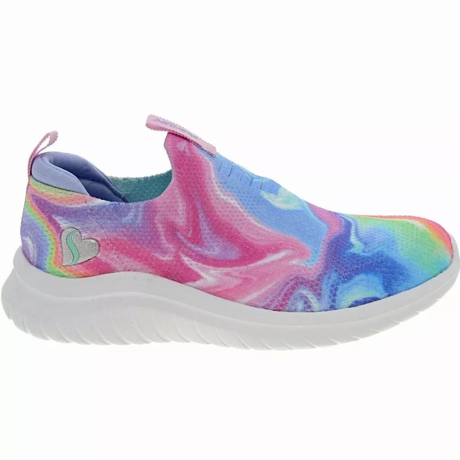 Girls Athletic Shoes * | Skechers Shoes Skechers Ultra Flex 2.0 Swirlology Running Girls