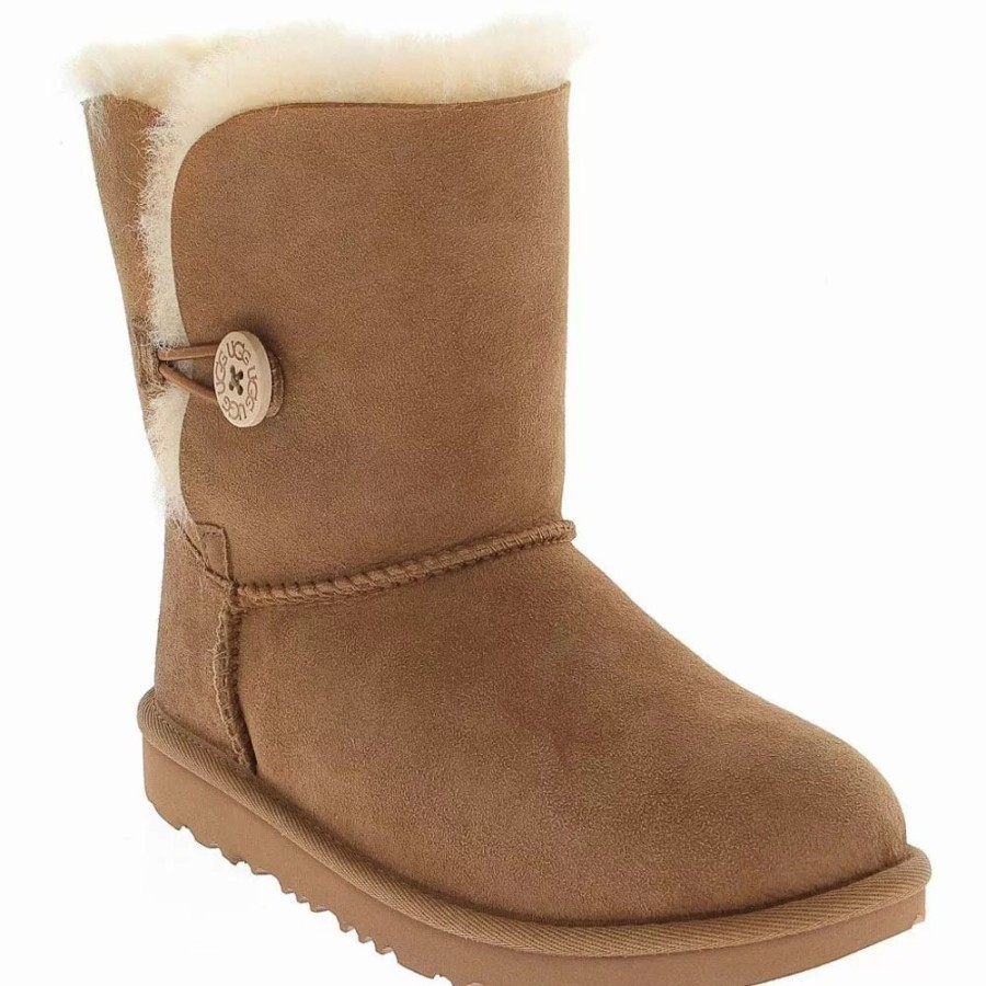 Girls Winter Boots * | Ugg Boots Ugg Bailey Button 2 Comfort Winter Boots Girls