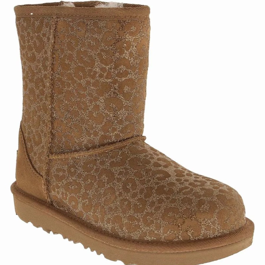 Girls Winter Boots * | Ugg Boots Ugg Classic 2 Clitter Leop Comfort Winter Boots Girls