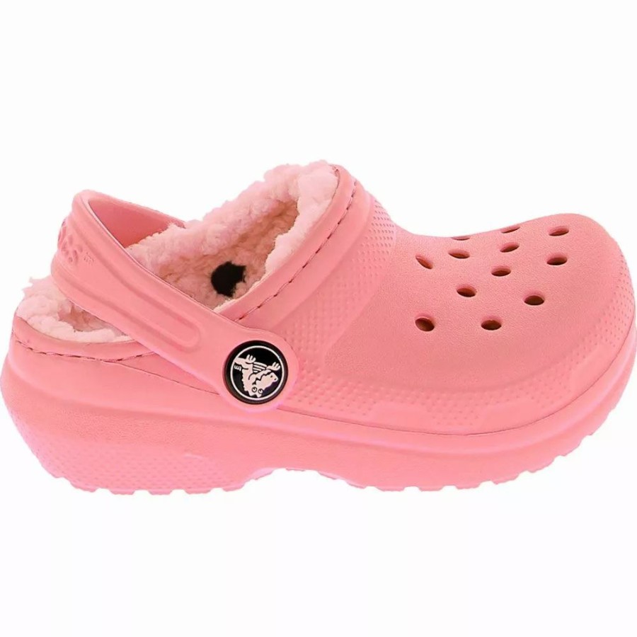 Girls Sandals * | Crocs Shoes Crocs Classic Lined Clog Kids Sandals