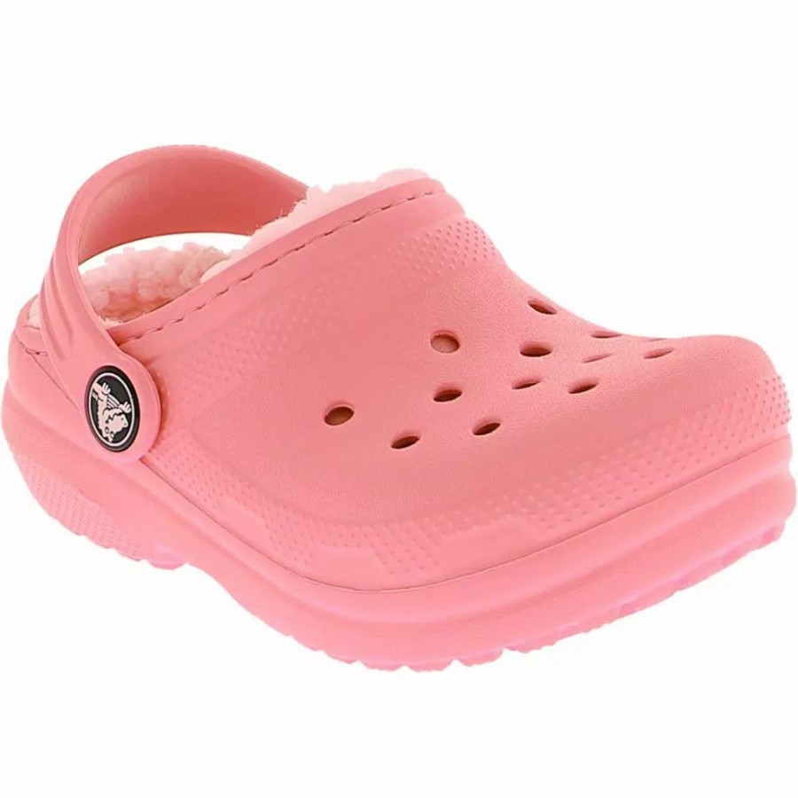 Girls Sandals * | Crocs Shoes Crocs Classic Lined Clog Kids Sandals