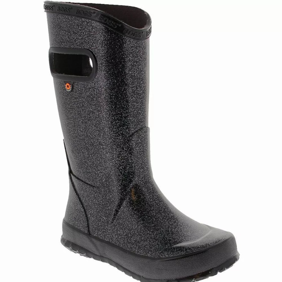 Girls Winter Boots * | Bogs Boots Bogs Rainboot Glitter Rain Boots Girls