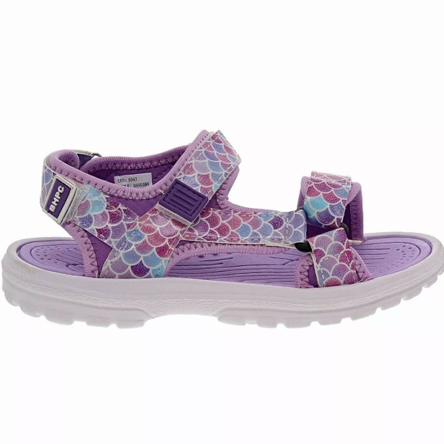 Girls Sandals * | Nickelodeon Beverly Hills Polo Club Mermaid Girls Sandals