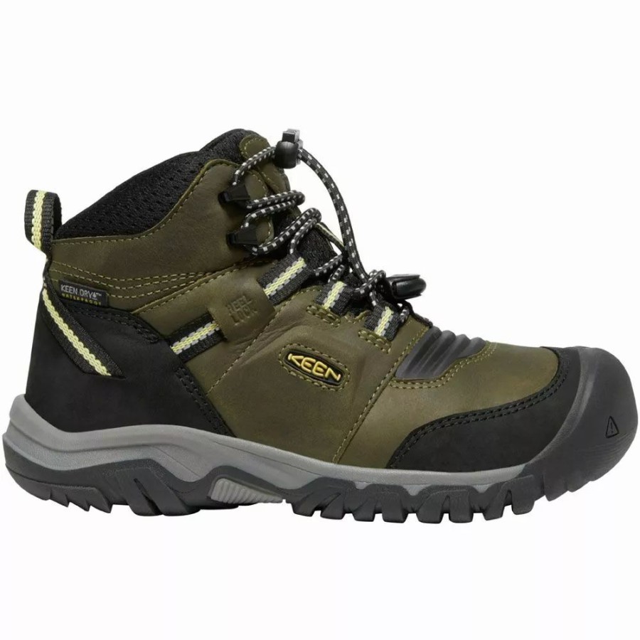 Girls Boots * | Keen Shoes Keen Ridge Flex Wp Kids Hiking Boots