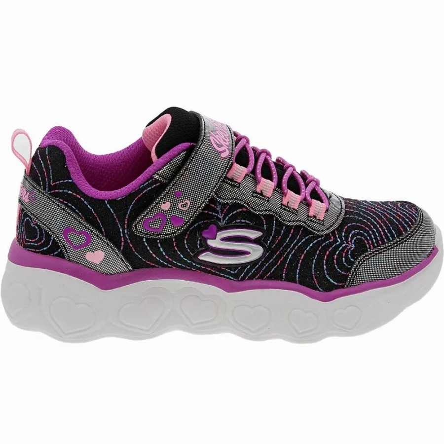 Girls Athletic Shoes * | Skechers Shoes Skechers Forever Hearts Running Girls