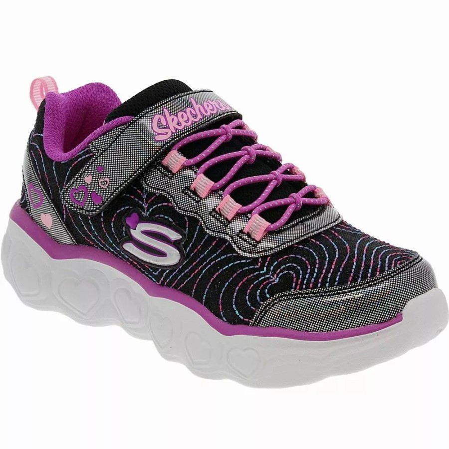 Girls Athletic Shoes * | Skechers Shoes Skechers Forever Hearts Running Girls