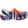 Girls Sandals * | Crocs Shoes Crocs Classic Tie Dye Youth Water Sandals