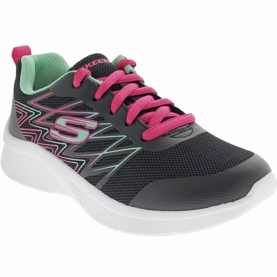 Girls Athletic Shoes * | Skechers Shoes Skechers Microspec Bright Runner Girls Running Shoes