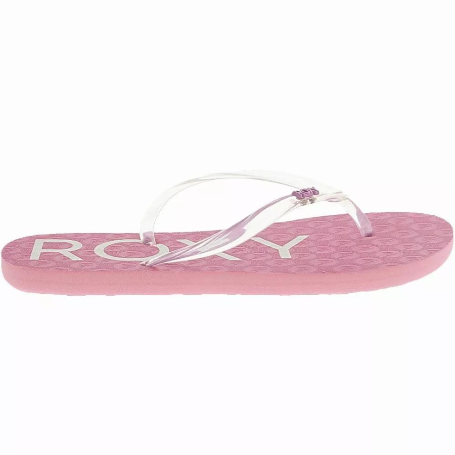 Girls Sandals * | Roxy Shoes Roxy Viva Jelly Sandal Girls Flip Flops