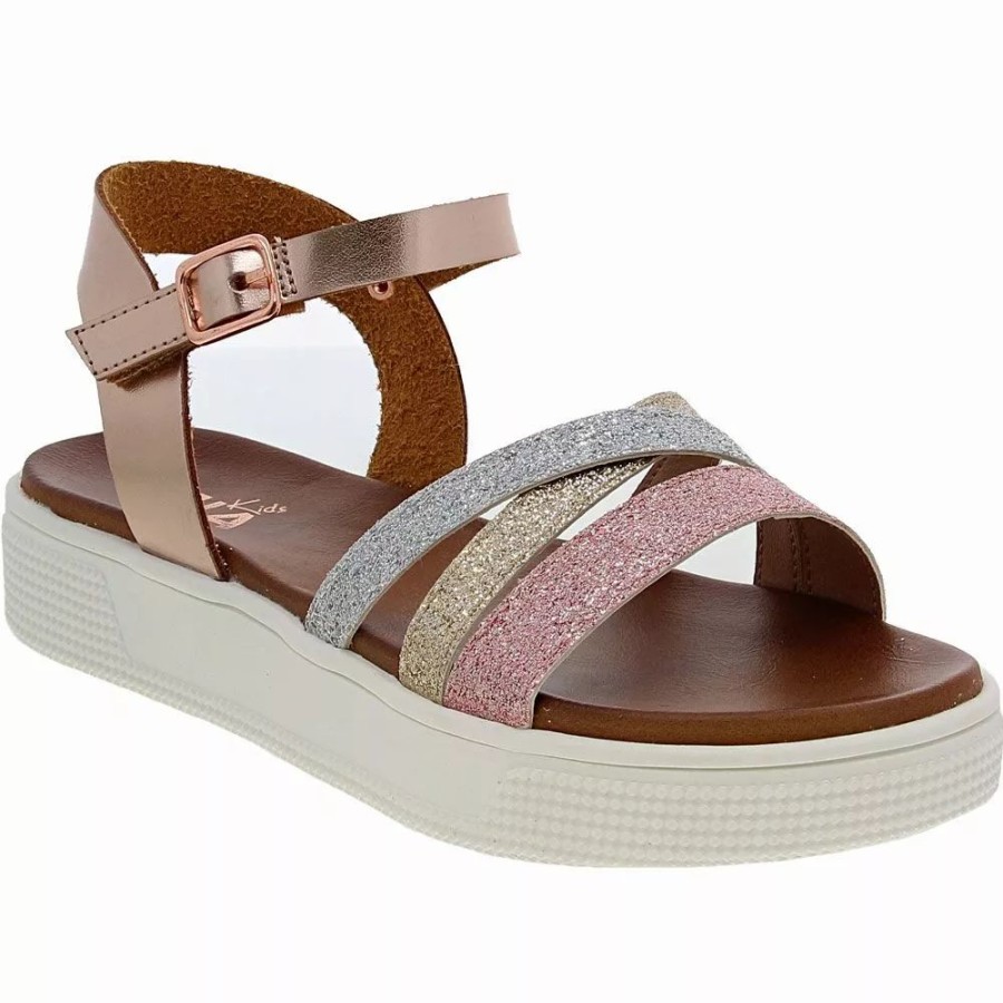 Girls Sandals * | Mia Shoes Mia Moriah K Dress Sandals Girls