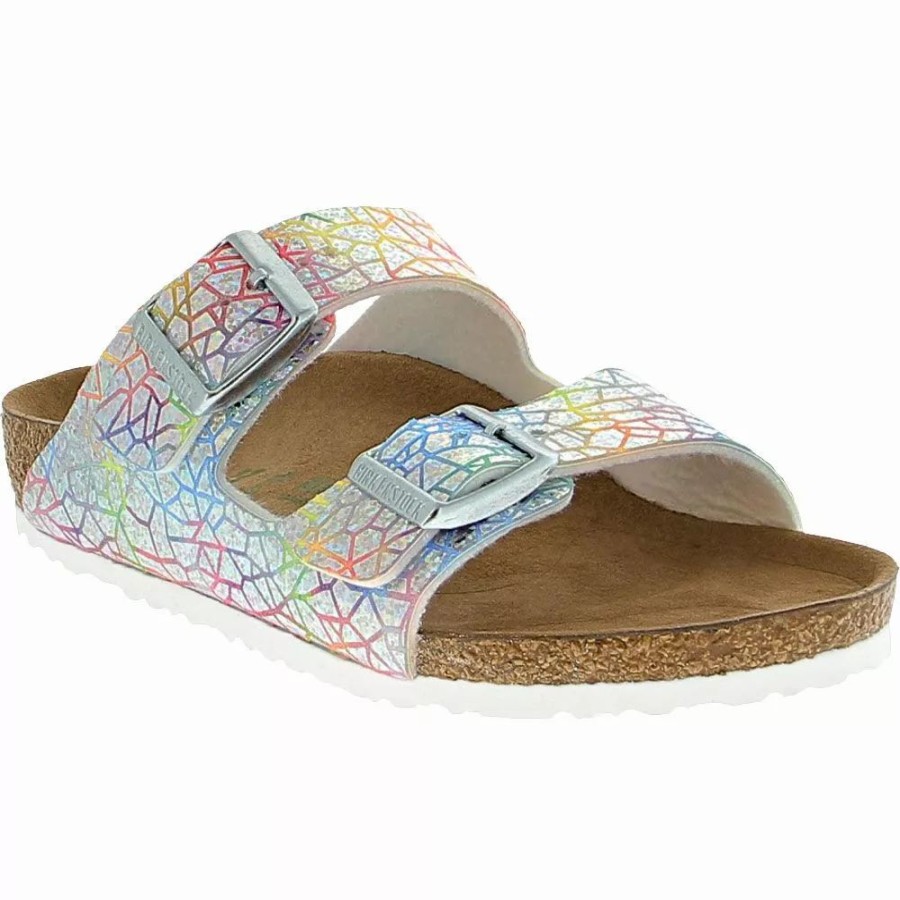 Girls Sandals * | Birkenstock Shoes Birkenstock Arizona Vegan Sandals Girls