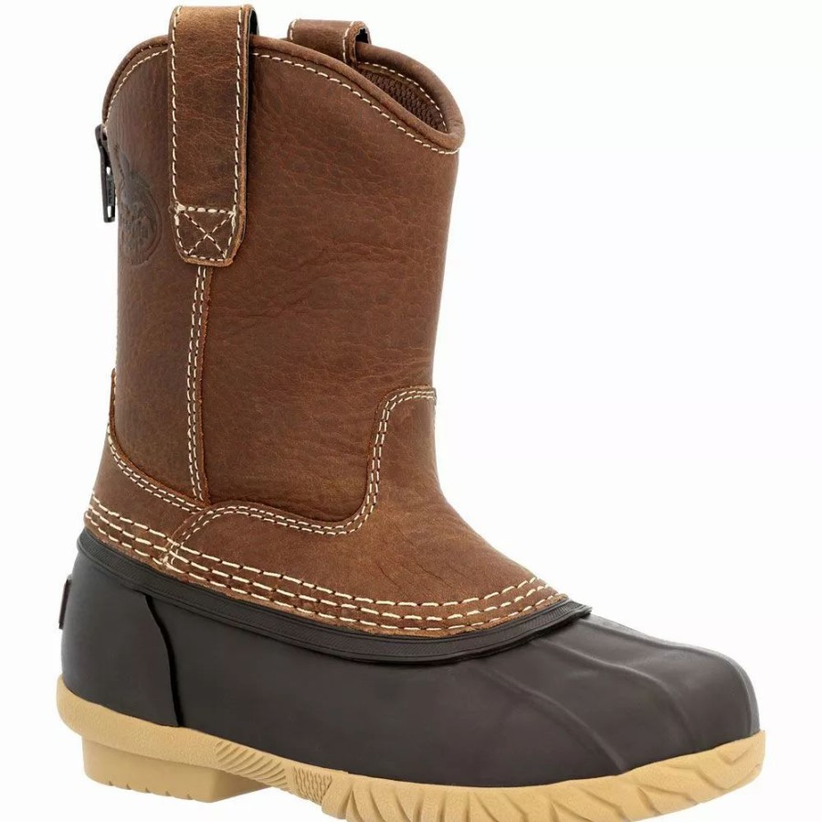 Girls Winter Boots * | Georgia Boot Marshland Gb00531C Little Kids Duck Boots