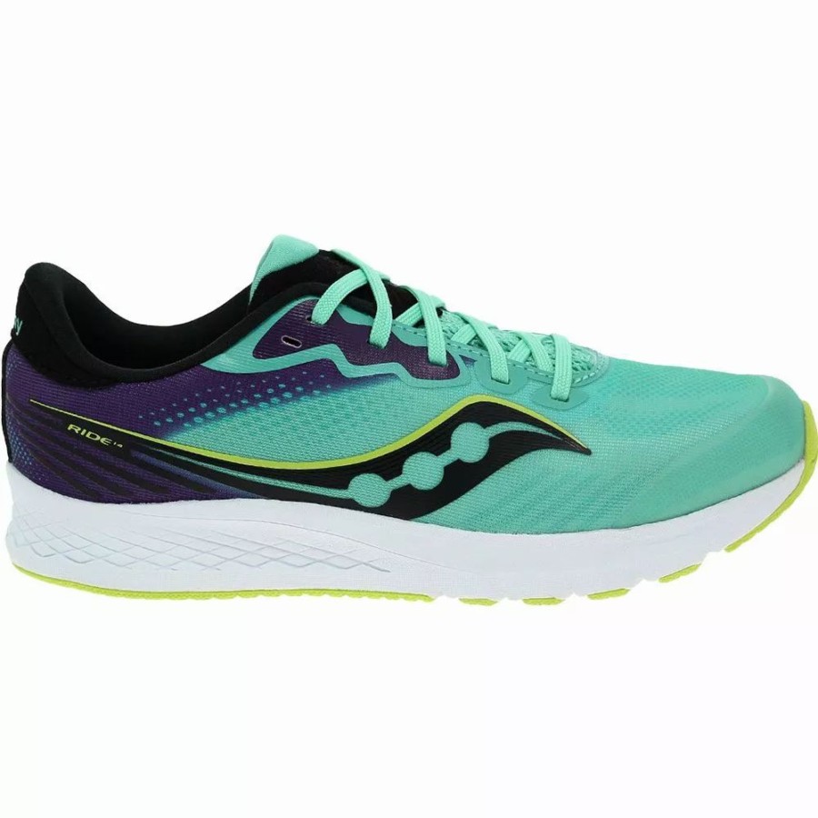 Girls Athletic Shoes * | Saucony Shoes Saucony Ride 14 Running Girls