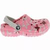 Girls Sandals * | Crocs Shoes Crocs Classic Lined Disco Dancy Party Girls Clogs