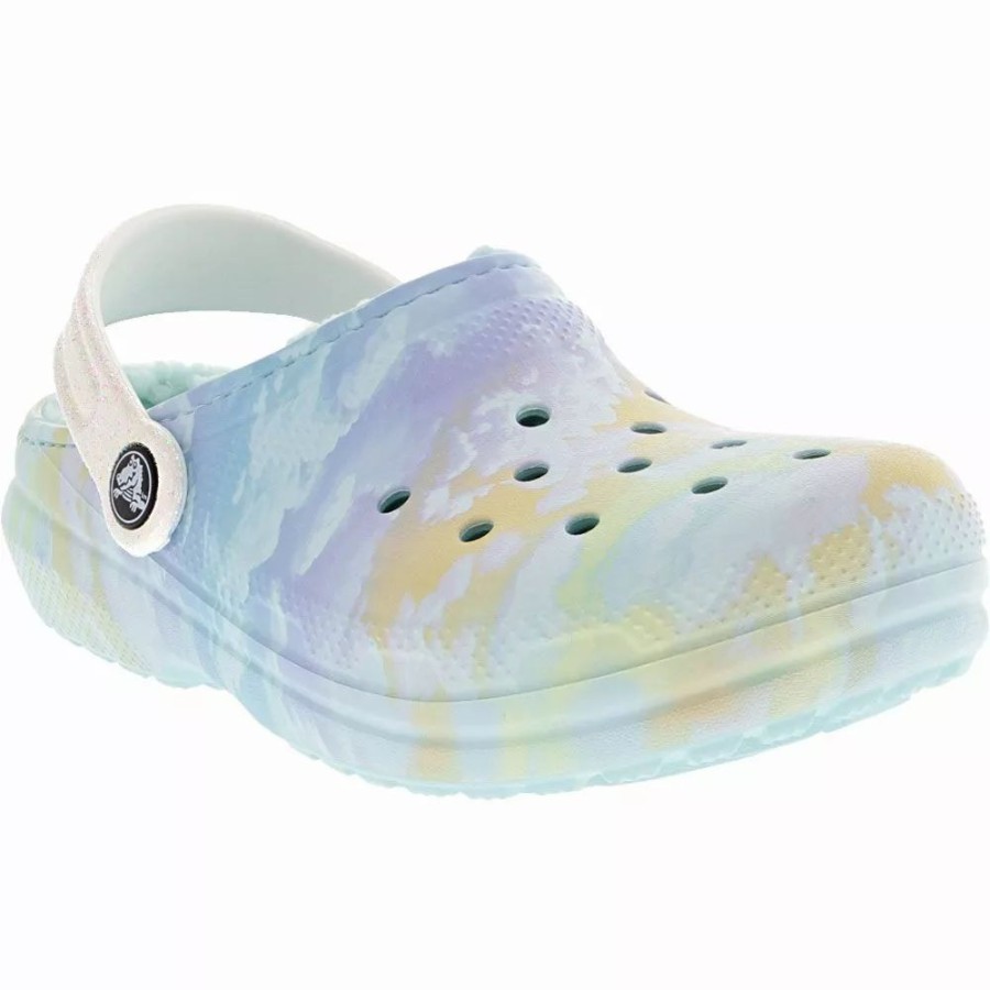 Girls Sandals * | Crocs Shoes Crocs Classic Lined Out Of This World Kids Clogs