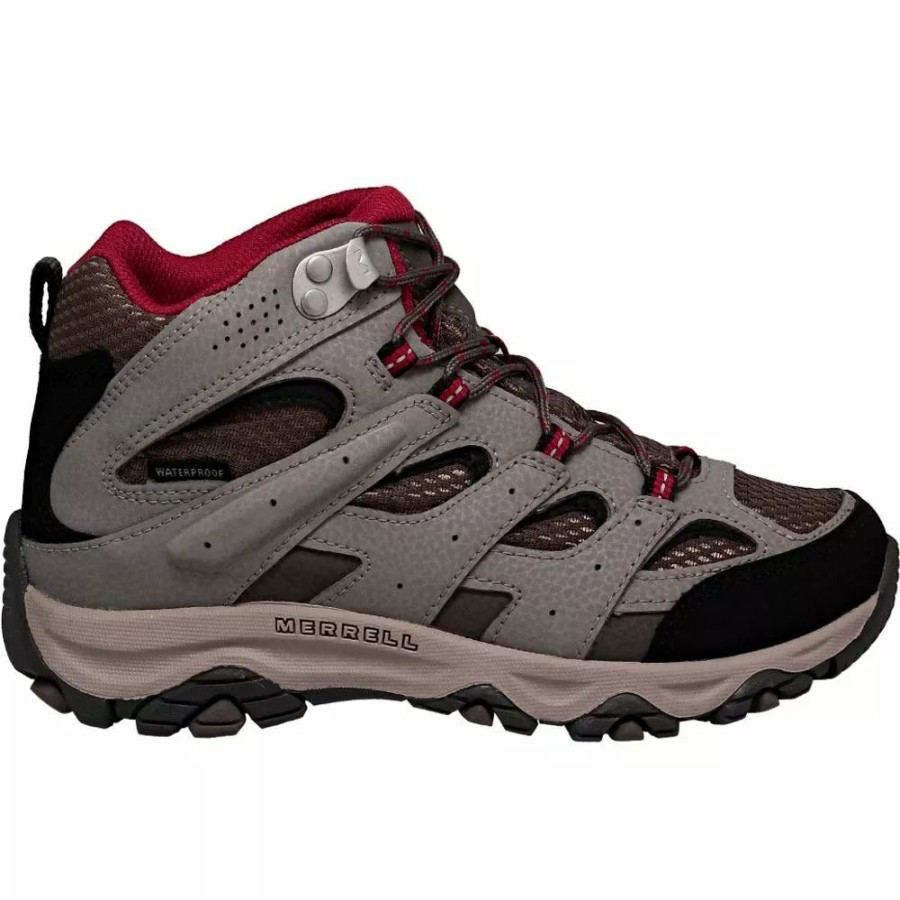 Girls Boots * | Merrell Shoes Merrell Moab 3 Mid H2O Hiking Boots Boys | Girls