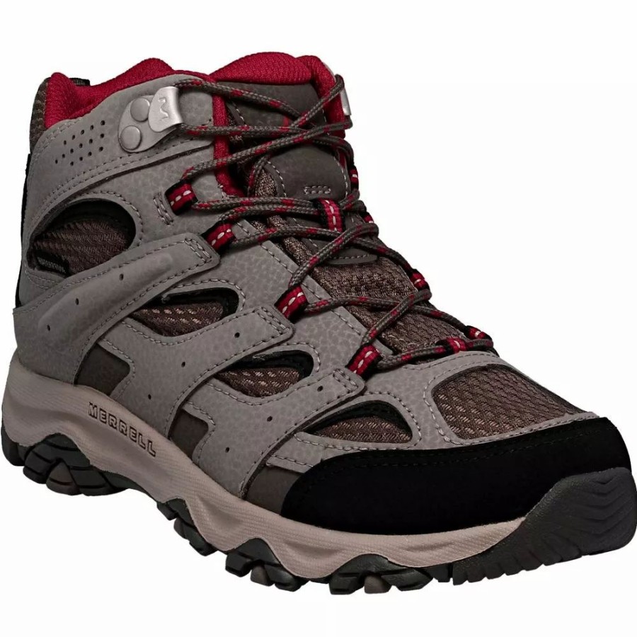 Girls Boots * | Merrell Shoes Merrell Moab 3 Mid H2O Hiking Boots Boys | Girls