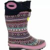 Girls Winter Boots * | Western Chief Fair Isle Winterprene Girls Winter Boots