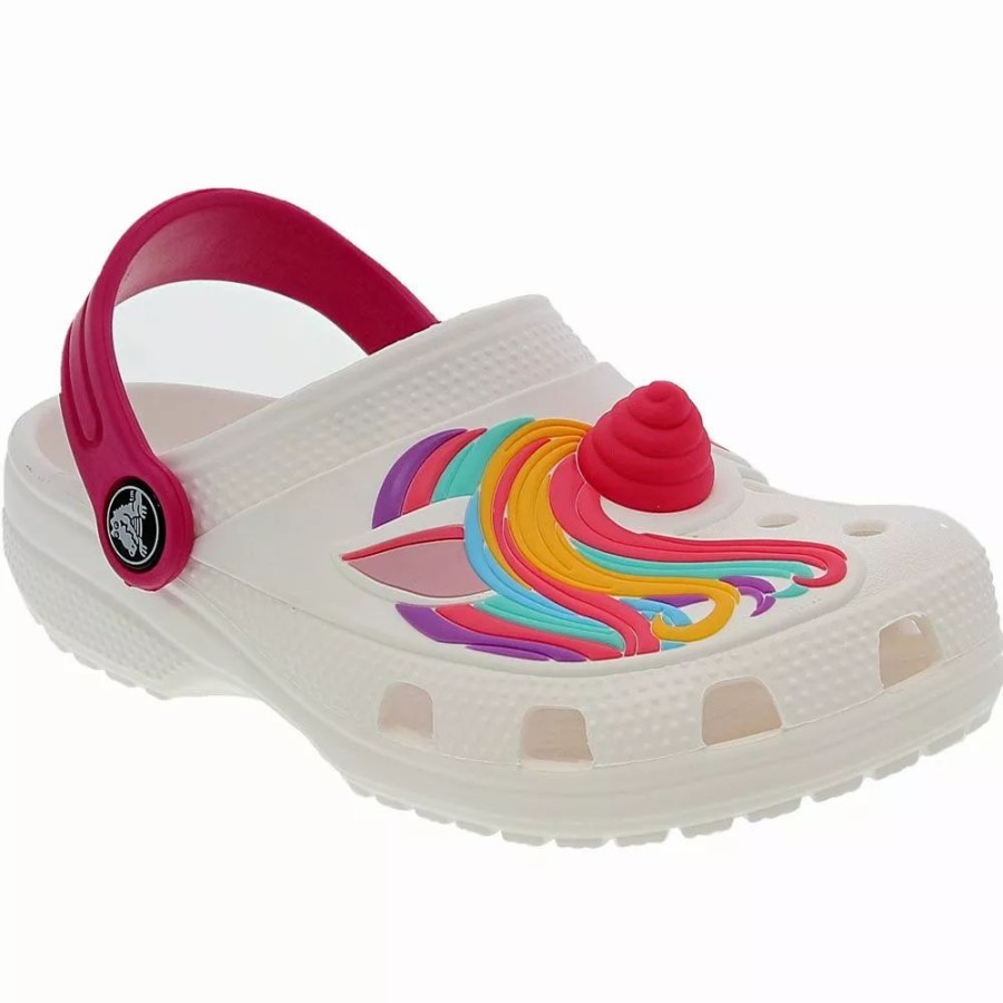 Girls Sandals * | Crocs Shoes Crocs Classic I Am Unicorn Water Sandals Girls