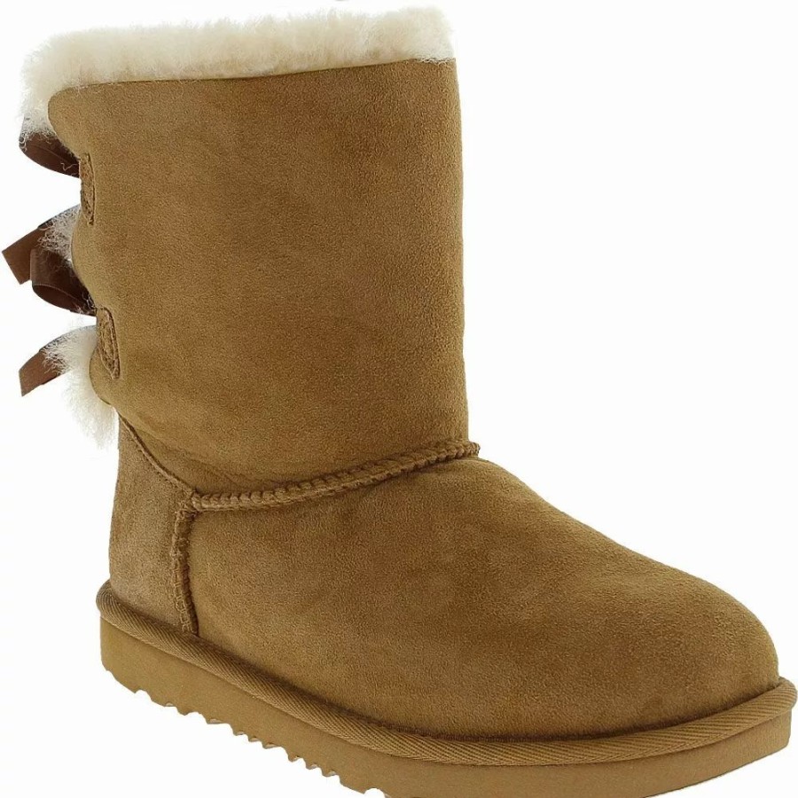 Girls Winter Boots * | Ugg Boots Ugg Bailey Bow 2 Comfort Winter Boots Girls