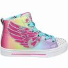 Girls Athletic Shoes * | Skechers Shoes Skechers Twinkle Sparks Wing Charm Girls Lifestyle Shoes