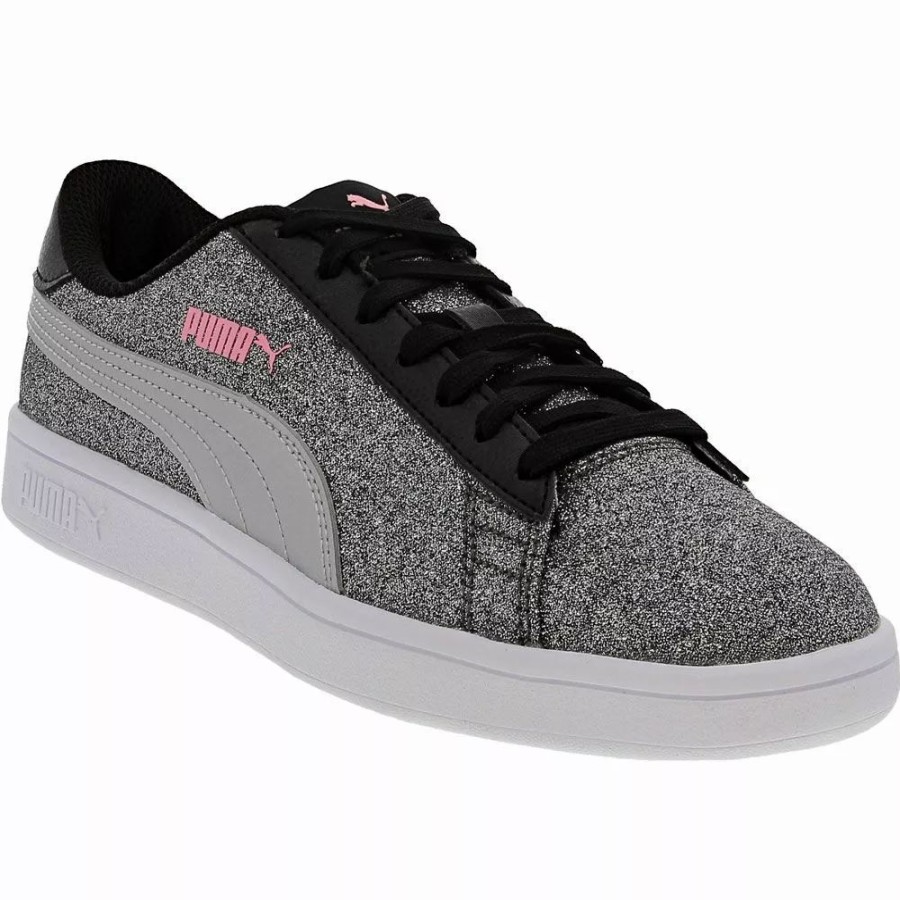 Girls Athletic Shoes * | Puma Shoes Puma Smash V2 Glitz Glam Jr Girls Sneakers